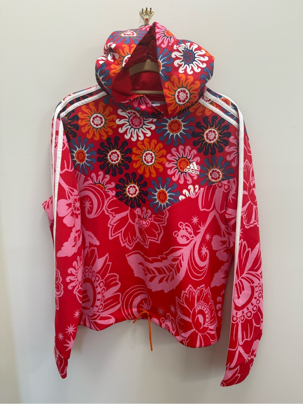 Adidas Tropical Hoodie Size L
